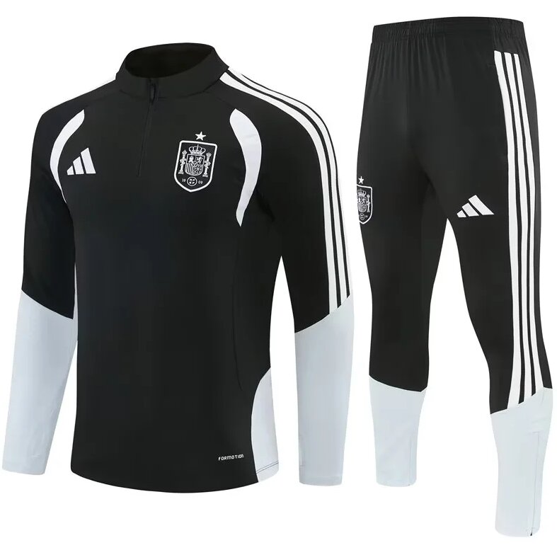 AAA Quality Spain 26/27 Tracksuit - Black/White